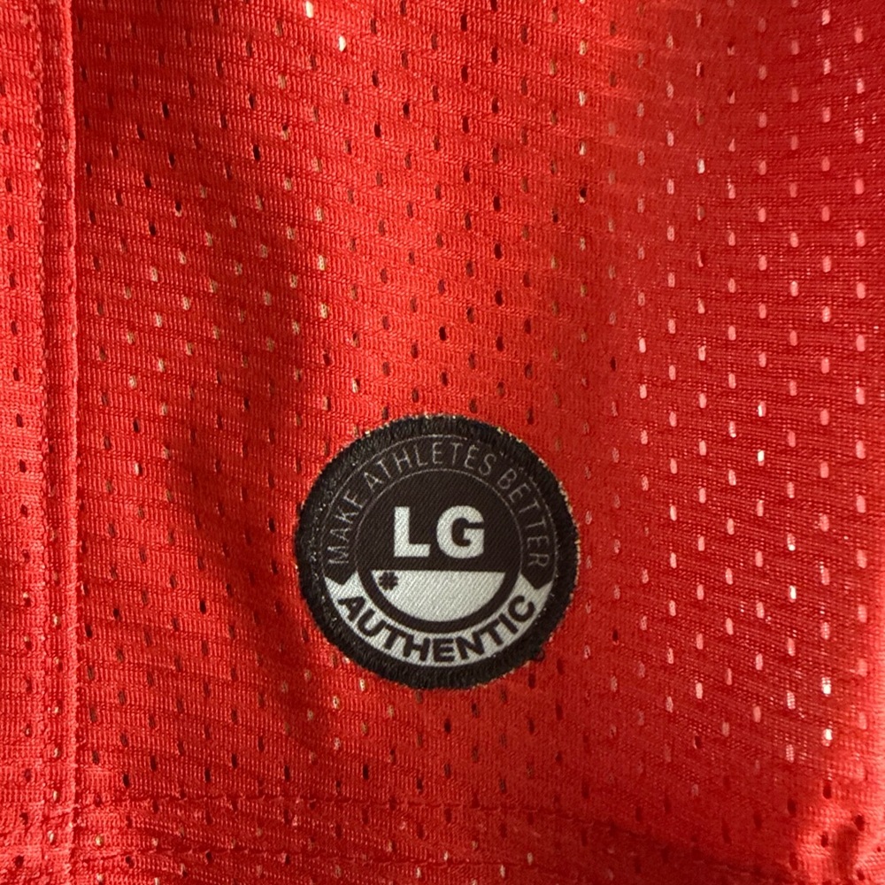Under Armour Men's Red and White Jersey - Picture 3 of 6